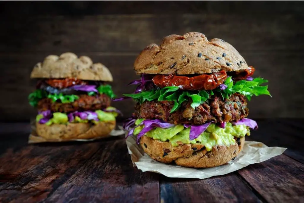 vegan meat burger What Is A Vegan Food Diet? (Explained!) Specialty Diets & Cuisine