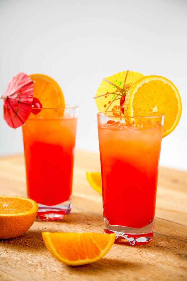 classic tequila sunrise a tasty sweet drink