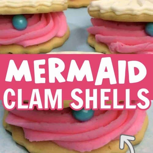Little Mermaid Cookies, Disney themed recipes