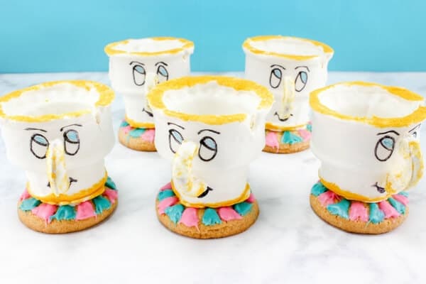 Chip the Teacup No-Bake Cookie Treats