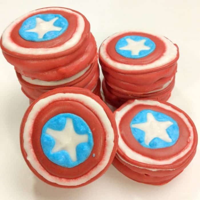Avengers Captain America Oreo Cookies Recipe