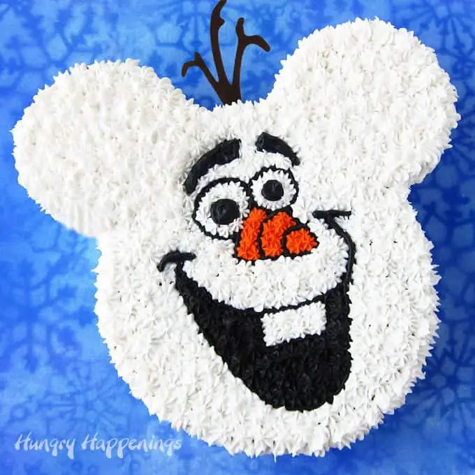 olaf mickey cake easy olaf cake disney frozen party 53 Disney Inspired Food Recipes (Desserts & Cocktails!) Baking & Sweets Disney recipes