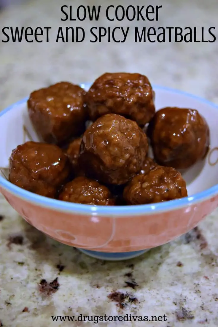 Slow Cooker Sweet And Spicy Meatballs