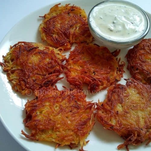 Crispy Potato Fritters Recipe