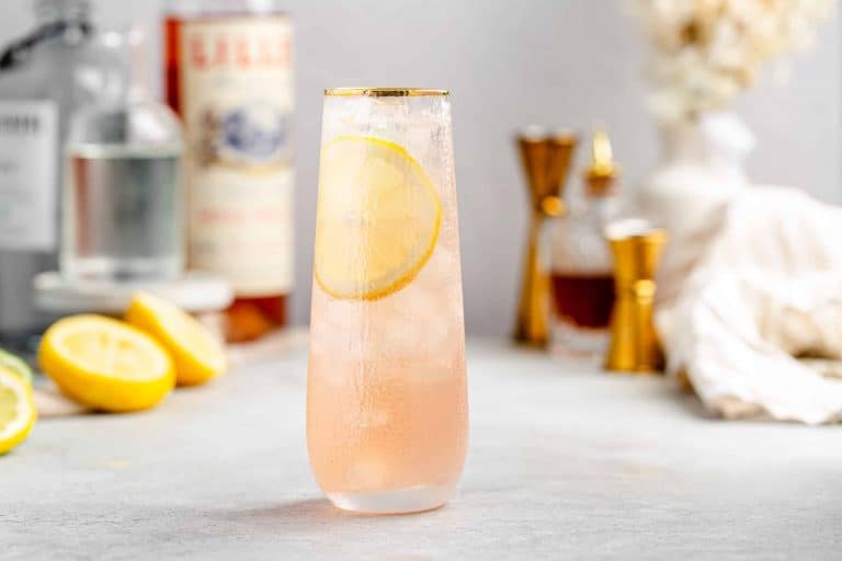Lillet & Gin cocktail